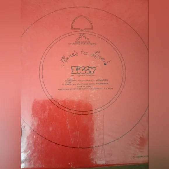 Vintage 1980's Ziggy Collectors Plate - Picture 2 of 2
